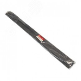 Трубка термоусаживаемая ТУТ нг 20/10 черная в отрезках по 1м PROxima