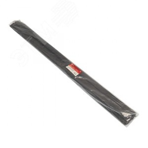 Трубка термоусаживаемая ТУТ нг 20/10 черная в отрезках по 1м PROxima