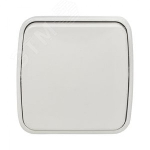 Выключатель Минск 1-клавишный ОП 10А белый