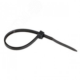 Хомут 2.5х100 черный нейлон (100шт)