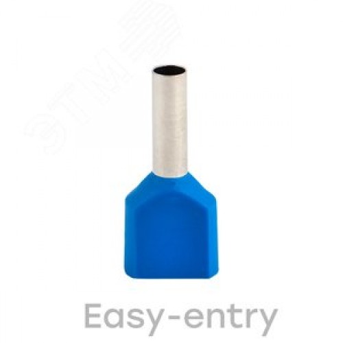 Наконечник штыревой втулочный изолированный НШвИ (2) 2.5-10 (50шт)