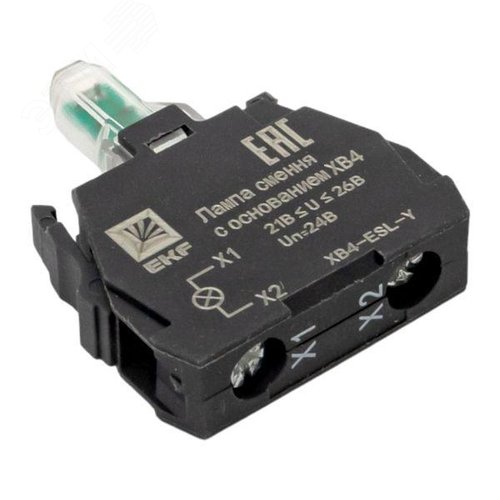 Лампа сменная c основанием XB4 желтая 24В PROxima