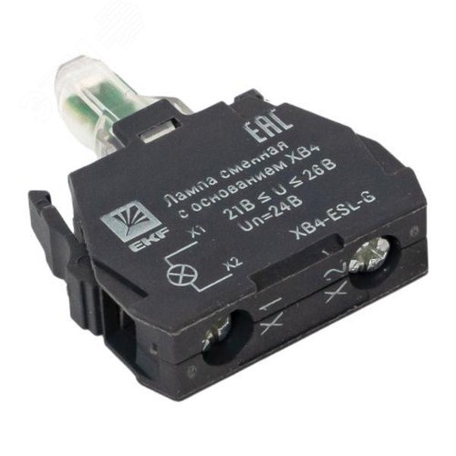 Лампа сменная c основанием XB4 зеленая 24В PROxima