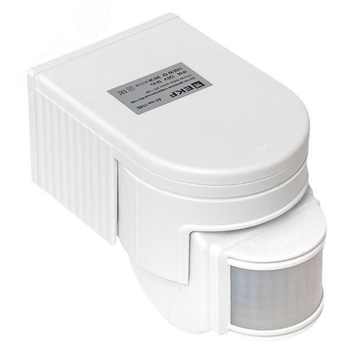 Датчик движения ИК настенный 1200Вт 180 градусов до 12 м IP44 MS-118B PROxima