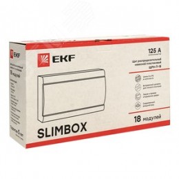 Щит распределительный навесной ЩРН-П-18 SlimBox IP41 PROxima