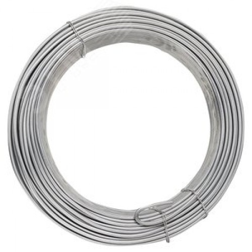 Пруток d 10 мм бухта 142м алюминиевый