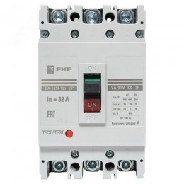 Выключатель автоматический ВА-99М 100/32А 3P 35кА PROxima