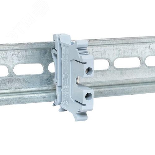 Клемма проходная винтовая UT 4 мм2 серая EKF