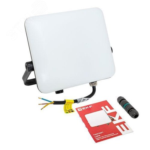 Прожектор светодиодный СДО-4004 50 Вт 4000К IP65 с равномерной засветкой LUMA