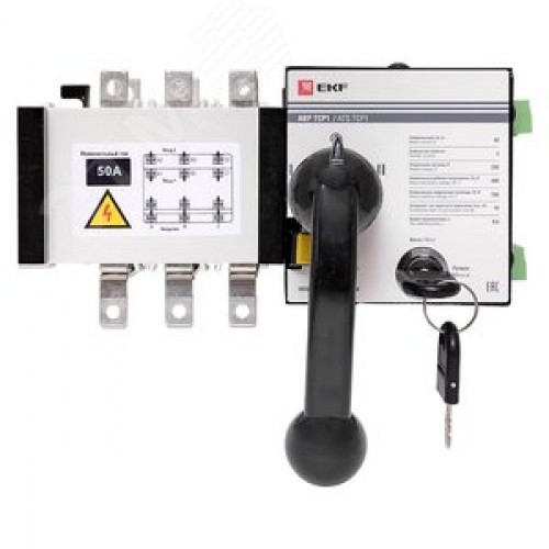 Устройство автоматического ввода резерва АВР ТСP1 50A 3р 230В