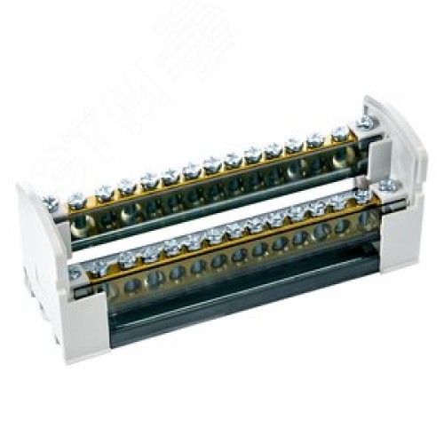 Шина нулевая в корпусе 2х15 125А