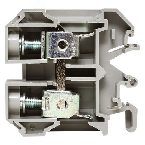 Клемма проходная винтовая JXB 35 мм2 серая EKF