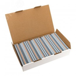 Клемма проходная Push-in 4 мм2 серая EKF