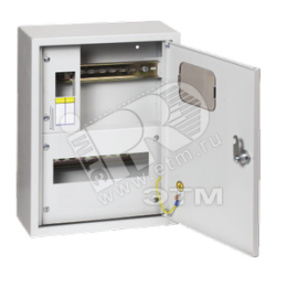 Щит учетно-распределительный навесной ЩУРн 3/18 с окном IP31 500х340х120 под электросчетчик