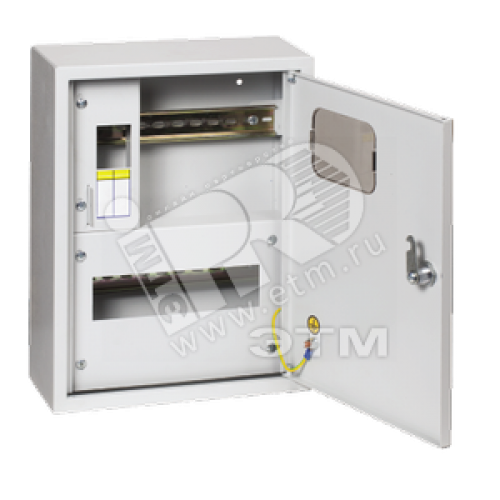 Щит учетно-распределительный навесной ЩУРн 3/18 с окном IP31 500х340х120 под электросчетчик