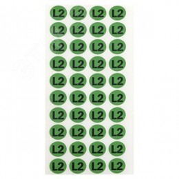 Наклейка L2 d=20мм PROxima