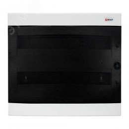 Щит распределительный навесной Unix прозрачная дверь 2х18 модулей IP41 EKF PROxima