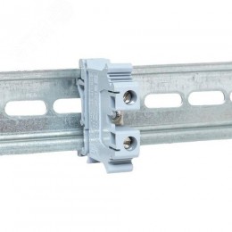 Клемма проходная винтовая UT 10 мм2 серая EKF