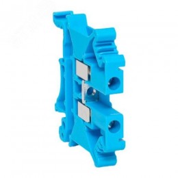 Клемма проходная винтовая UT 4 мм2 синяя EKF