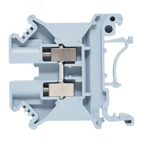 Клемма проходная винтовая UT 4 мм2 серая EKF