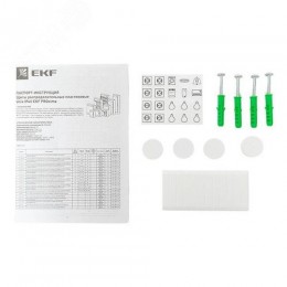 Щит распределительный навесной Unix прозрачная дверь 2х18 модулей IP41 EKF PROxima