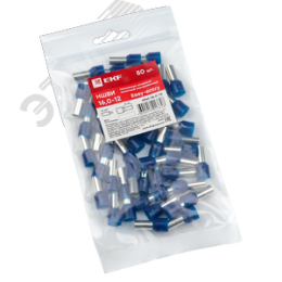 Наконечник штыревой втулочный изолированный НШвИ 16.0-12 (50шт)