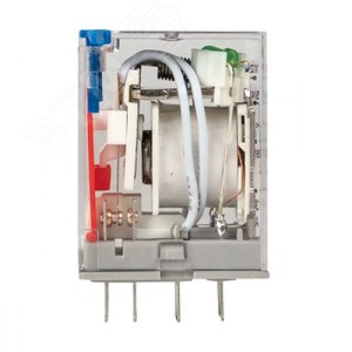 Реле промежуточное с кнопкой и мех. Индикацией RPAt 22/4 5A 24В DC AVERES