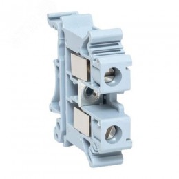 Клемма проходная винтовая UT 10 мм2 серая EKF