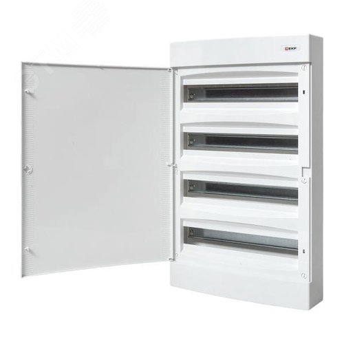 Щит распределительный навесной Unix белая дверь 4х18 модулей IP41 EKF PROxima