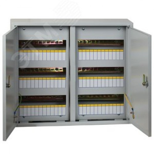 Щит распределительный навесной ЩРн-72з IP31 2-х дверный 480х565х120 с замком