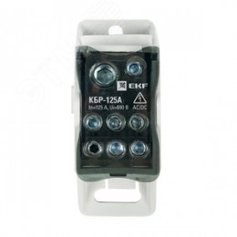 Блок распределительный (КБР) крепеж на панель и DIN 125A