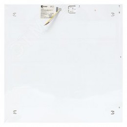 Панель светодиодная 25 мм (ДВО) ДУО-4110-L 40Вт 6500К опал с равномерной засветкой 595х595 Basic