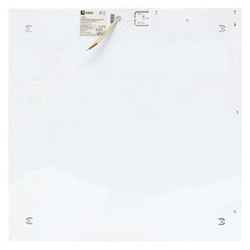 Панель светодиодная 25 мм (ДВО) ДУО-4110-L 40Вт 6500К опал с равномерной засветкой 595х595 Basic