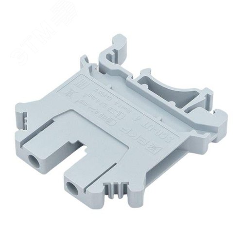 Клемма проходная винтовая UT 4 мм2 серая EKF