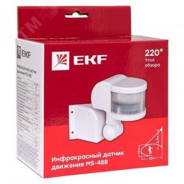 ИК-датчик движения угловой 1200Вт 270 градусов до 12 м IP44 MS-48B PROxima