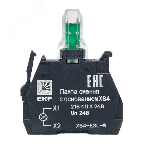Лампа сменная c основанием XB4 белая 24В PROxima