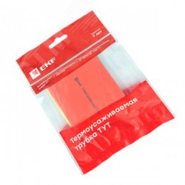 Трубка термоусаживаемая ТУТ нг 40/20 (7 цветов по 3шт) 100мм PROxima