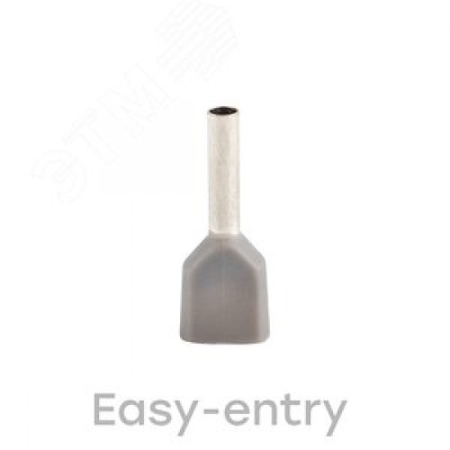 Наконечник штыревой втулочный изолированный НШвИ (2) 0.75-8 (50шт)