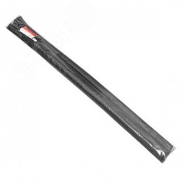 Термоусаживаемая трубка ТУТк с клеевым слоем нг 18/6 черная в отрезках по 1м PROxima