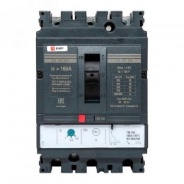 Выключатель автоматический ВА-160А 35кА ВА-99С/160 термомагнитный расцепитель