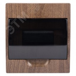 Щит распределительный навесной ЩРН-П- 8 темное дерево IP41 PROxima