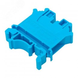 Клемма проходная винтовая UT 10 мм2 синяя EKF