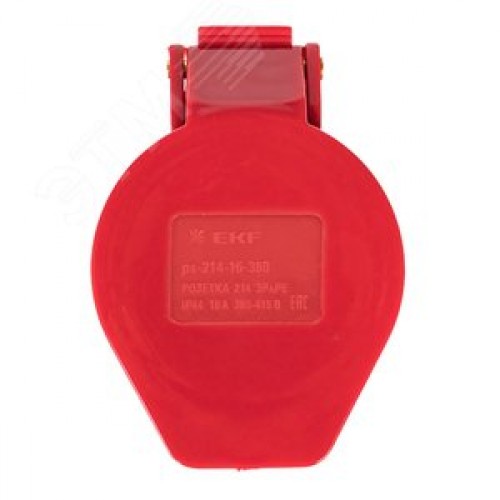 Розетка переносная 214 3Р+РЕ 16А 380В IP44 EKF