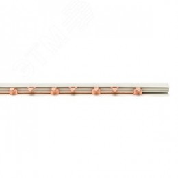 Шина соединительная типа PIN 2-фазная 63А 54 модуля