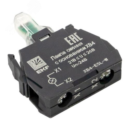 Лампа сменная c основанием XB4 белая 24В PROxima