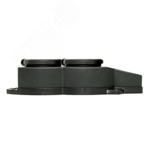 Розетка двухместная с защитными крышками каучуковая 230В 2P+PE 16A IP44 PROxima