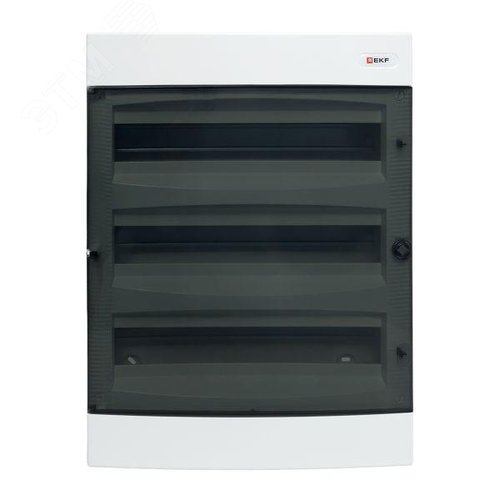 Щит распределительный навесной Unix прозрачная дверь 3х18 модулей IP41 EKF PROxima