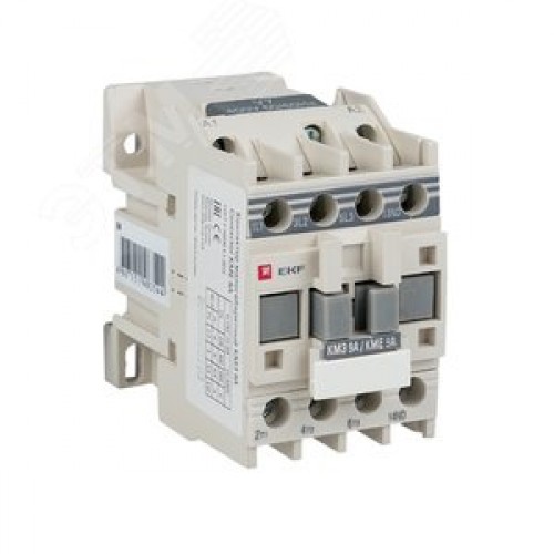 Пускатель магнитный КМЭ 9А катушка управления 220В АС малогабаритный 1NO