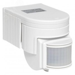 Датчик движения ИК настенный 1200Вт 180 градусов до 12 м IP44 MS-118B PROxima