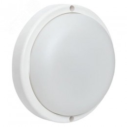 Светильник светодиодный ЖКХ круг ДПО-1300 с микроволновым датчиком движения 12Вт 6500K IP65 LUMA
